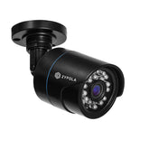 1080p Full Hd Visión Nocturna Tvi Cámara Cctv de Seguridad, negro