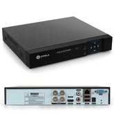 DVR De 4 Canales De Vigilancia, Híbrido 5 En 1 CCTV, 1080p Lite Alta Definición, Full HD HDMI Y VGA, Visión Nocturna, Acceso Remoto, IP66 Impermeable