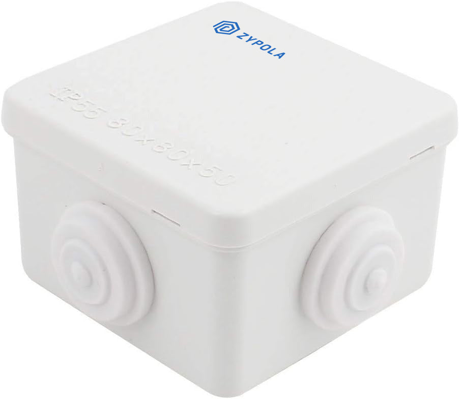 Cajas Estancas Ip55 Para Conexiones Cctv En Exterior, 80x80, 10 Pzs