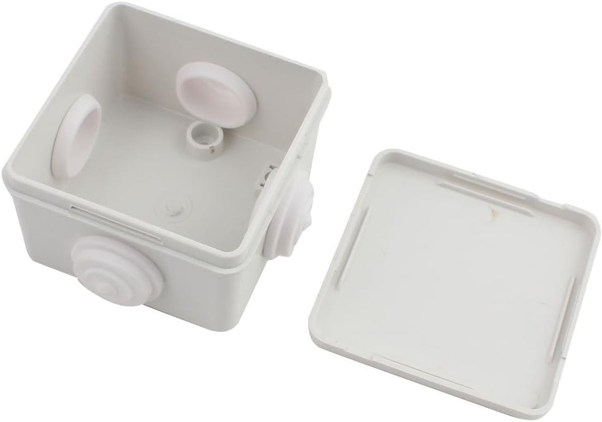 Cajas Estancas Ip55 Para Conexiones Cctv En Exterior, 80x80, 10 Pzs