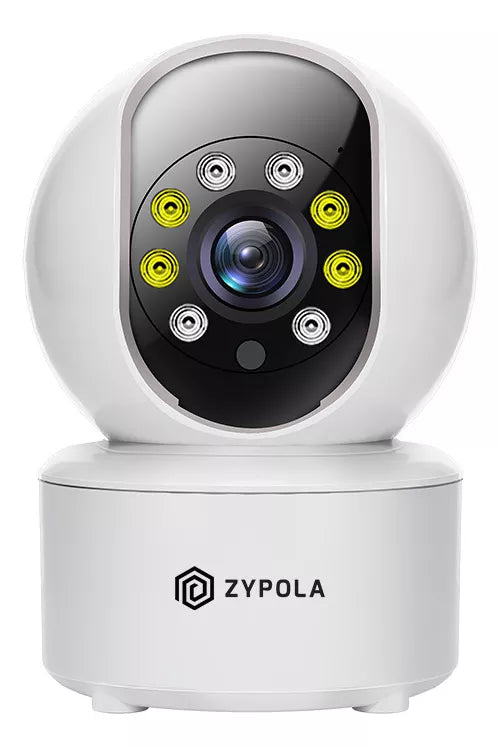 Cámara Wifi 1080p Con Visión Nocturna En Color Y Giro 360°