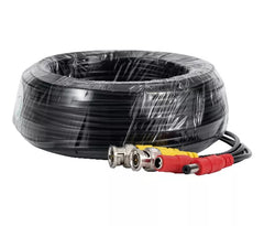 3-Pack Todo-en-Uno BNC Video Power CCTV Cables de la cámara 20m